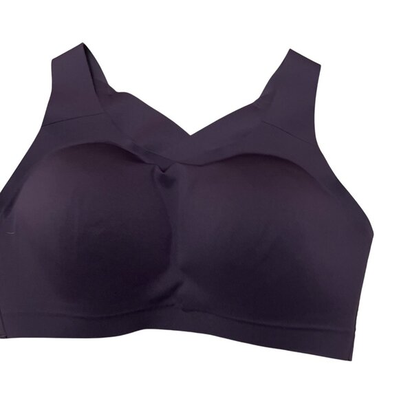 Lululemon Athletica Purple Cross-Front Sports Bra 34DD Adjustable Straps - Picture 2 of 7